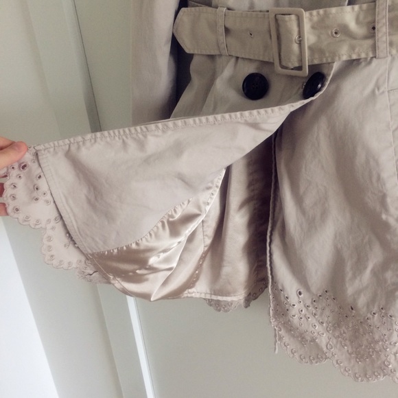 GUC Bebe Pea Coat in Light Grey - Picture 5 of 8